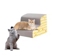 House Stairs Dog Ladder - Portable Folding Trunk Steps, Pet Step with Leak Protection, Non-Slip Pet Ladders, Cat Ladder for Bed Couch with Non-Slip Carpet, Foam Dog Stairs