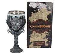 Game of Thrones House Stark Goblet Wine Glass 17.5cm by Nemesis Now