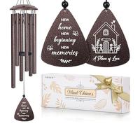 House Warming Gifts New Home, 32" Bronze Wind Chimes Housewarming Gifts, New Home Gift Ideas for Women Men Homeowners Couples Family Friends, Unique First Home Gift for Apartment Decor