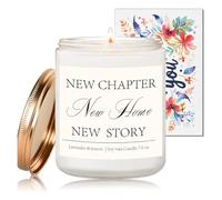 House Warming Gifts New Home Candle- Lavender Scented Candle Inspirational | memorial Housewarming Present Ideas For Family, Friends, Couple, Bestie Women Men