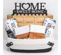 House Warming Gifts New Home,Unique Housewarming Baskets for Couples, Clients, Women, Men, Closing Gift for Home Buyers Realtors,First House Gift Ideas, New Apartment