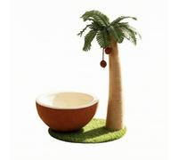 House with Scratching Pillar, style to 2 | Sisal, Cat Scratcher with Bed, Decorative, for Apartment, Kittens