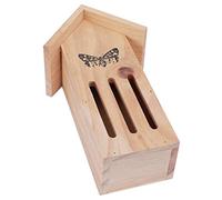 House, Wooden House Bee House House Wooden Hotel Nesting Habitat for Outdoor Garden Yard Bee Ladybugs Lacewings