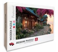 House Wooden Jigsaw Puzzles 30x20in, Coastal Jigsaw Puzzles 1000 Pieces for Adults with Box, Educational Challenging Game, Back Lettering Easy to Distinguish, Summer Gifts, Beautiful Decor, S-9053