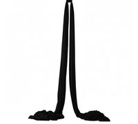 Houseables Aerial Silks, Yoga Swing, Aerial Yoga Hammock, Ariel Silk, Gymnastics Swing, Acrobatics Equipment, for Home, Indoor, Outdoor, Arial Setup, Rig, Sling, Portable, 13 Yard, Black