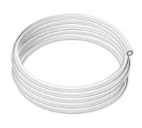Houseables Clear Tubing, Tubing, Clear Hose, 3/8” ID x 1/2” OD, 50FT, Plastic Tube, Vinyl, Flexible, PVC, Food Grade, Industrial Flex Pipe For Water, Brewing Hose, Beverage Pump, Homebrew, Wine Siphon