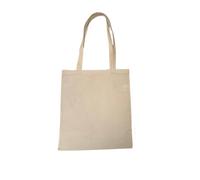 HOUSEGADS 100% Cotton Tote - Premium Reusable Grocery Cloth Bag - Eco-Friendly for Printing/Embroidery - Long/Short Handles (Long, 50)