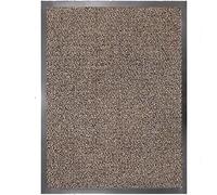 HOUSEGADS Non Slip Door Mat - Indoor And Outdoor Door Mat -Kitchen And Office Use Mat, Super Soft Absorbent Multicolor Barrier Mat, Machine Washable Entrance Rug (Brown, 120 X 180 cm)