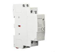 Household 2P 25A Auto Modular Contactor 2NO DC12V with Low Power Consumption and Clear On Off Status through Visualization Window