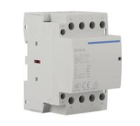 Household AC Contactor Plastic Metal Material 4P 63A DIN Rail Mount Manual Automatic Contactor Circuit Breakers