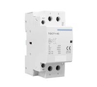 Household AC Contactor TOCT1 2P 63A 220V/230V 50/60HZ Din rail Household ac Modular contactor 2NO 2NC or 1NO 1NC(1NO 1NC)