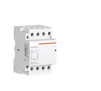 Household AC Modular Contactor 380v Three Phase 4P 63A 4NO Coil Din Rail Type EKMF-6340-230