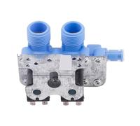 Household Appliance Accessories High And Low Temperature Washing Machine Double Head Water Inlet Valve Water Flow Controller Accessories 110v/220v(220V)