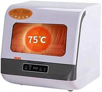 Household Automatic Desktop Dishwasher,Freestanding, Installation-Free, 3 Programmes/with Drying Function