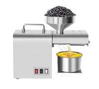 Household Automatic Oil Press Machine Cold High Power Digital Control for Peanut Sesame Flax Seed Yield Kitchen Pure Oil Extraction(RG311)