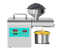 Household Automatic Oil Press Machine Cold Press High Power Digital Control for Peanut Sesame Flax Seed High Oil Yield Kitchen High Oil Yield(RG312)