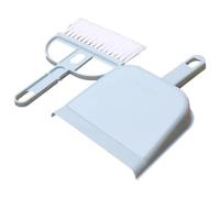 Household Broom and Dustpan Set - Portable Mini Brush, Durable Dust Pan Cleaning Tool, Strong Lightweight Build Convenient Storage | Compact Cleaning Kit for Living Room Kids Study Travel Use