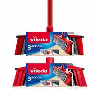 Household Broom Brush Refill + Handle Pack Vileda 3Action