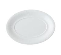 Household ceramic relief dish with underglaze color exquisite and durable tableware -10 "Hua Yu reverse edge"
