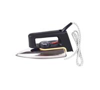 Household Classic Dry Iron For Clothes, No Steam Household Retro Electric Dry Iron Portable Press Type Ironing Machine(UK,Black)