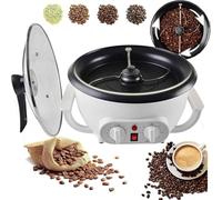 Household Coffee Roaster,750G Electric Coffee Bean Baker,0-240℃ Adjustable Temperature& 0-60min Timer Nut Peanut Cashew Chestnuts Roasting Machine,No Stovetop Required,for Cafe Shop,Home
