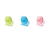 Household Collapsible Telescopic Mini Snail Small Funnel Food Grade Silicone Separatory Funnel Kitchen Oil Spill Assorted Colors