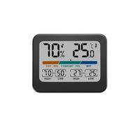 Household Digital Display Temperature And Humidity Meter Multifunctional Home Color Screen And Hygrometer Accurate Quick Real Time Monitoring