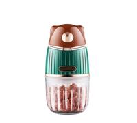 Household Dispenser Portable Kneading Machine Small Multifunctional Stirring and Meat Grinder(Single Cup,US)