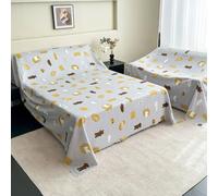 Household Dust Barrier Dust-proof Cloth Protects Against Dust for Appliance,Furniture, Environmentally Friendly And Not Prone To Color Fading, Water-Washable An(Size:240×300cm（94×118in）,Color:Style A)