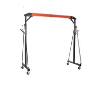 Household Electric Hoist Lifting Mobile Gantry Crane Lifting Frame Trackless Universal Hand-push Detachable(Rear)