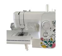Household Electric Portable Sewing Machines Multi-function Small Overlock Machine Simple Flat-stitch Embroidery Powerful Quiet Stable(Extension table)