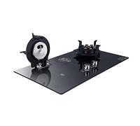 Household Embedded Gas Stove Cooktop with 2 Burners, Tempered Glass Gas Stove Hob for Efficient Cooking and Safety in the Kitchen