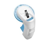 Household Embossing Label Maker Easy to Use Portable E975 Labelling Device for Print Prices Date Names Portable Manual Press Printer Inkless Thermal Printer Handheld Label Maker Travel Document Small