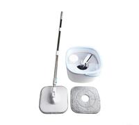 Household Essential Advanced Design of the Flat Spin Mop Ensures Effective Dirt Removal