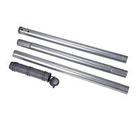 Household Essentials 3-Piece Clothesline Post Designed 15 by 7-Inch Retractable Dryer, Steel