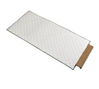 Household Essentials 548-1 Quilted Table Leaf Storage Bag with Zipper, 65% Poly/ 35% Cotton, Natural, 54.33 inches x 25.2 inches