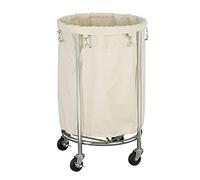 Household Essentials Commercial Round Laundry Hamper Large