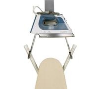 Household Essentials Over-the-Door Ironing Board Holder, Silver