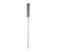 Household Extendable Feather Duster with Retractable Handle for Dust and Spider Web Removal, Lightweight and Washable, Designed for Hard to Access Surfaces (B)