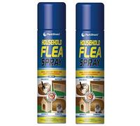 Household Flea Aerosol Spray 200ml Animal Flea Killer Dog Cat Tick Protection Cat Dog Pet Beds Soft Furnishings Kill Fleas (2)
