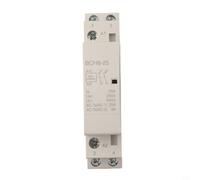 Household for Contactor 2P 2NO 24V 25A Top-Hat Rail Modular Contactor Quiet for Lighting Control