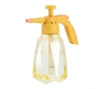 Household For watering pot with air pressure spray for efficient plant hydration, designed for use on flowers and garden plants, also suitable for car washing and cleaning (Yellow)