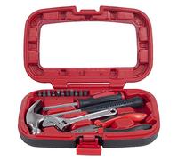 Household Hand Tools, Tool Set - 15 Piece by Stalwart, Set Includes - Hammer, Wrench, Screwdriver, Pliers (Tool Kit for The Home, Office, or Car)