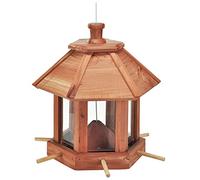 Household International bird feeder, bird feeding station 26x26x27cm made of wood