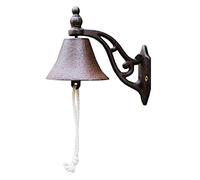 Household lamps Vintage Door Bell Old Fashioned Rustic Pull Cord Door Bells Outdoor Cast Iron Decorative Traditional Feature Door Chimes for Patio Conservatory Wall Home Bedroom Office Apartment