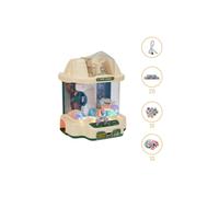 Household Mini Claw Machine with Game Coins-Green in Green The hot sale Green