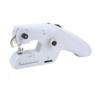 Household Mini Handheld Sewing Machine, Portable, Electric, Two-wire, Pink, White Safe And Convenient(WHITE)