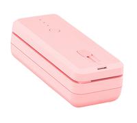 Household Mini Square Sealing Machine Laminator Packaging Food Bag Fresh Snack Pink