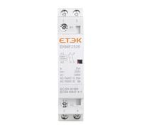 Household Modular AC Contactor 220v Single Phase 2p 2no 2nc 1no 1nc 25A 20A 16A(2P 25A 2NC)
