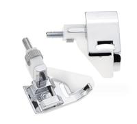 Household Multifunctional Sewing Machine Accessories Crimping Folding Presser Foot for Professional Blind Stitch Seam Edges Hemming Cuff Pants Adjustment Knob Nut Control Margin Replace